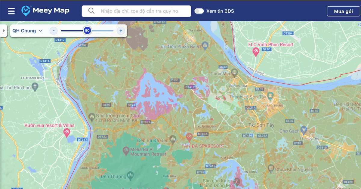 Meey Map: giải bài toán tra cứu quy hoạch, minh bạch hóa thị trường BĐS