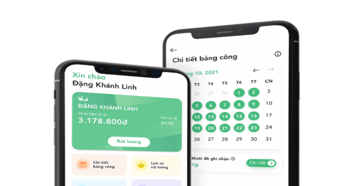 Vui - Ứng dụng chi lương linh hoạt Make in Viet Nam