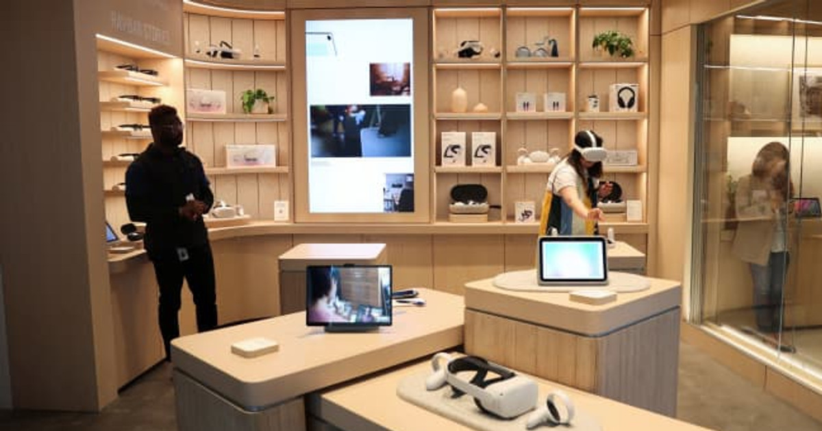 Trải nghiệm công nghệ tại cửa hàng metaverse đầu tiên của Meta