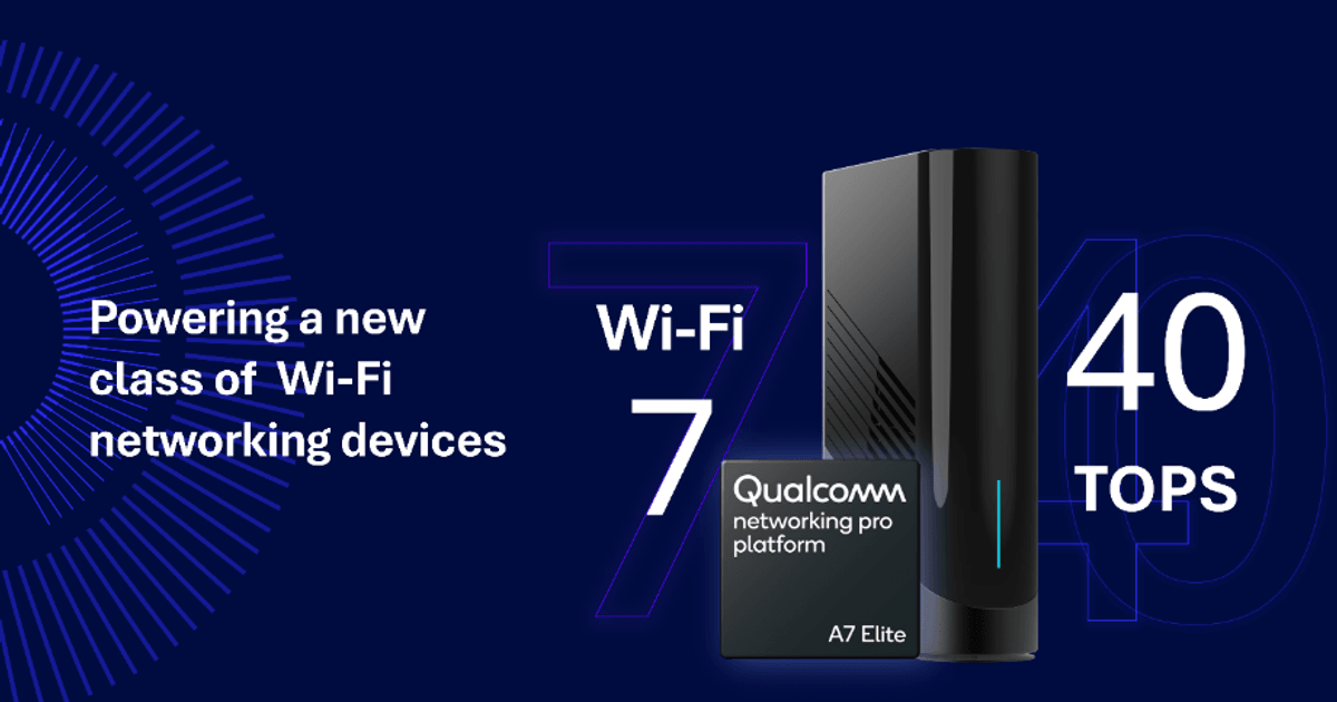 Qualcomm ra mắt nền tảng cách mạng hóa kết nối mạng với AI tại biên