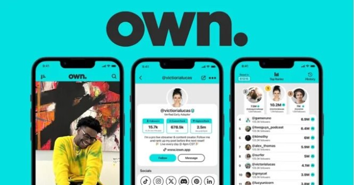 Own - Ứng dụng mạng xã hội mới hướng đến mã hóa nền kinh tế sáng tạo