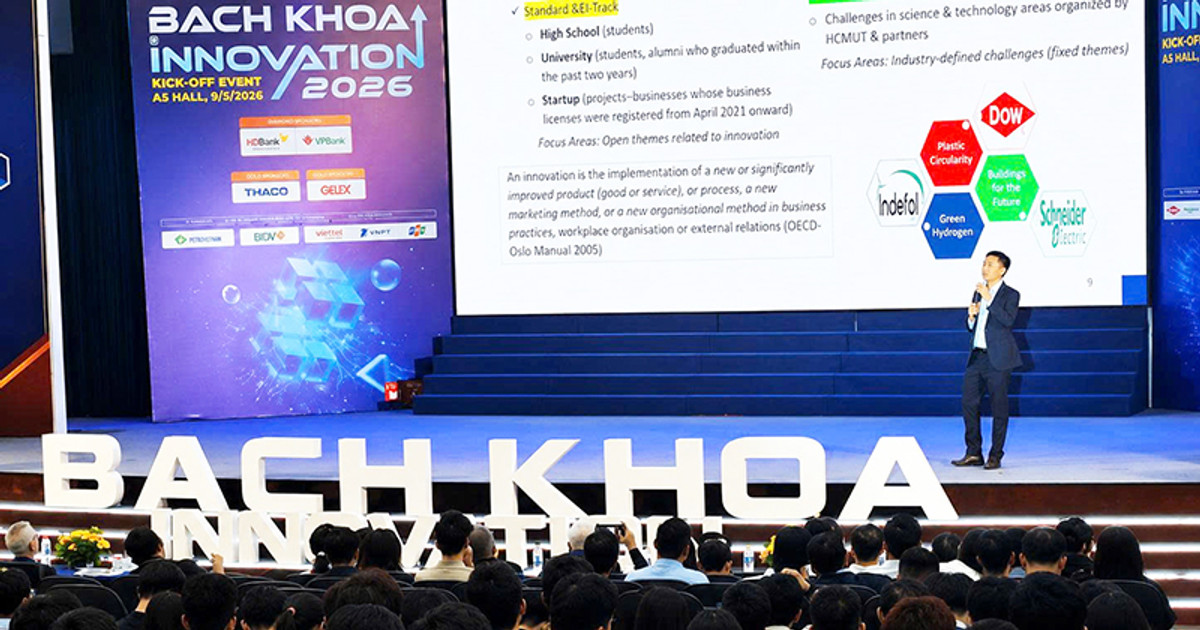 Phát động Cuộc thi Bách Khoa Innovation 2026
