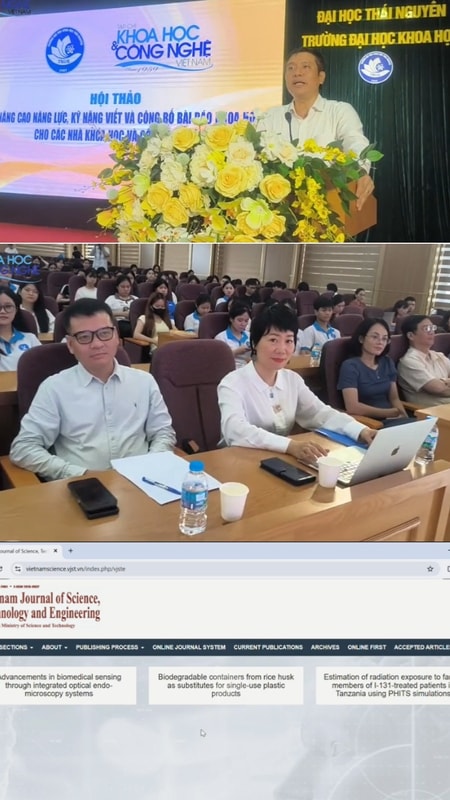 Gần 100 nhà khoa học, giảng viên, nghiên cứu sinh và học viên cao học tham dự hội thảo nâng cao do Tạp chí KH&CN Việt Nam tổ chức
