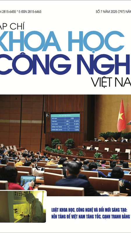 Tạp chí Khoa học và Công nghệ Việt Nam số 7 năm 2025 (797)
