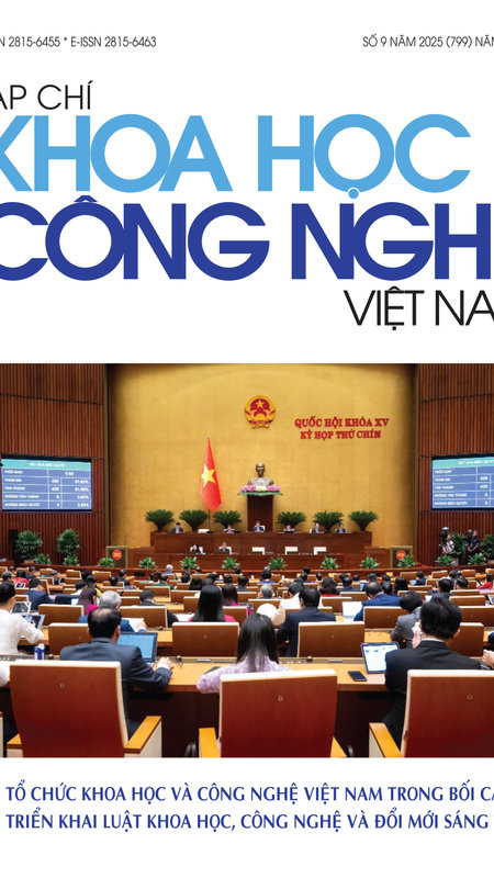 Tạp chí Khoa học và Công nghệ Việt Nam số 9 năm 2025 (799)