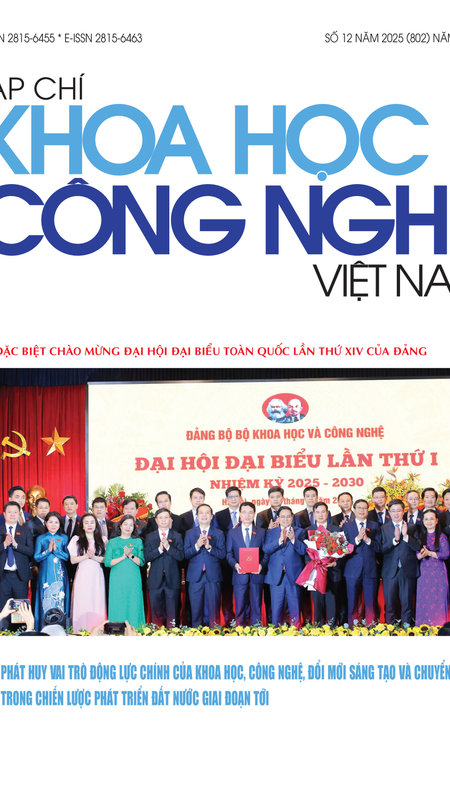 Tạp chí Khoa học và Công nghệ Việt Nam số 12 năm 2025 (802)