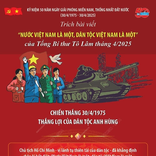Chiến thắng 30/4/1975: Thắng lợi của dân tộc anh hùng