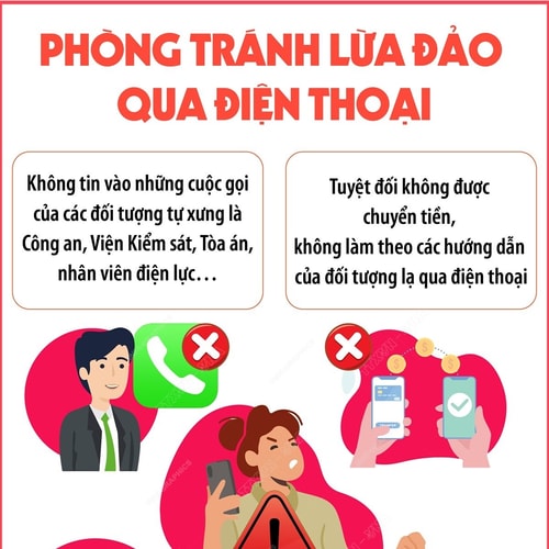 Phòng tránh lừa đảo qua điện thoại