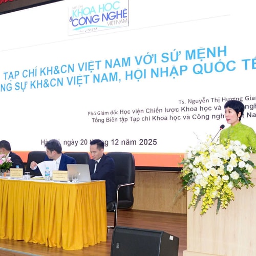 Tạp chí Khoa học và Công nghệ Việt Nam với sứ mệnh phụng sự KH&CN và hội nhập quốc tế