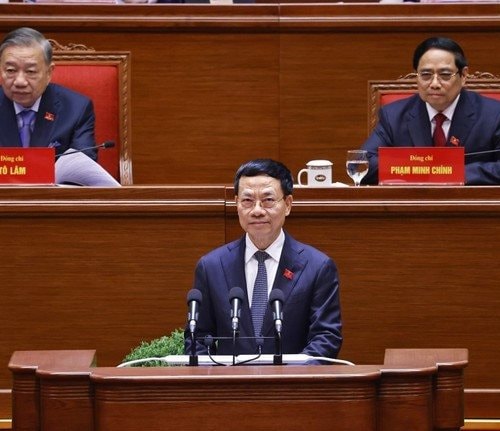 Tham luận của Bộ trưởng Nguyễn Mạnh Hùng tại Đại hội lần thứ XIV của Đảng