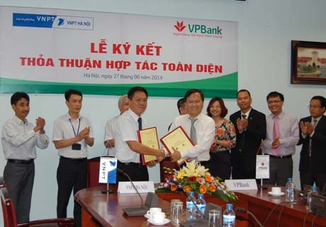  VNPT Hà Nội và VP Bank ký thoả thuận hợp tác toàn diện 