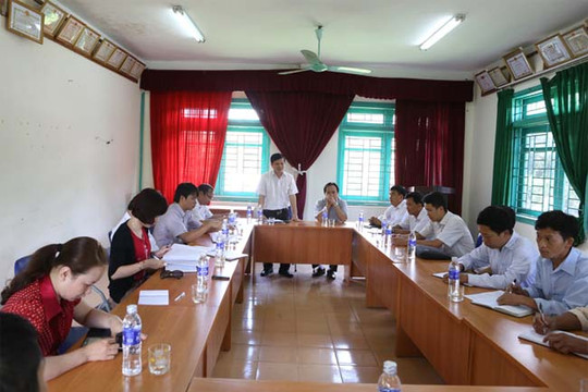  Bộ TT&TT kiểm tra Chương trình MTQG đưa thông tin về cơ sở tại huyện Mường Chà, tỉnh Điện Biên 