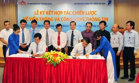  VNPT ký kết hợp tác chiến lược với tỉnh Kiên Giang 
