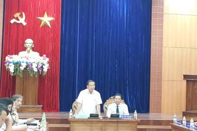  Thứ trưởng Trương Minh Tuấn kiểm tra công tác phòng, chống AIDS, ma túy, mại dâm tại Quảng Nam 