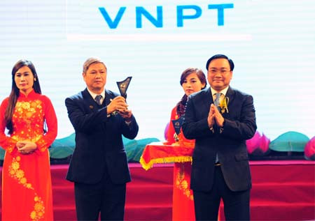  VNPT tiếp tục đạt danh hiệu “Thương hiệu quốc gia” 2014 