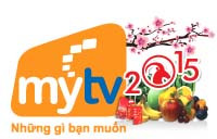  Khuyến mại cước sử dụng K+ trên MyTV đón Tết Ất Mùi 2015 