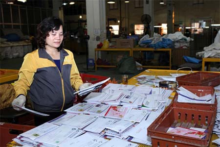  Bưu điện Việt Nam miễn phí chuyển thư góp ý Dự thảo Bộ Luật Dân sự (sửa đổi) 