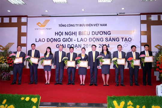  Vietnam Post biểu dương lao động giỏi, lao động sáng tạo giai đoạn 2010-2014 