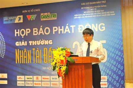  Phát động Giải thưởng Nhân tài đất Việt 2015 