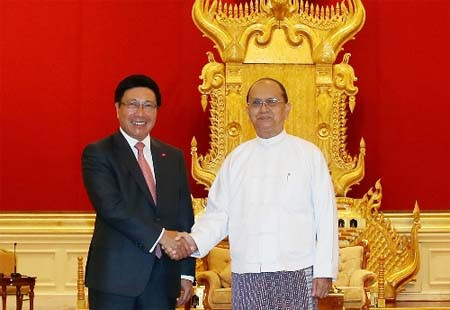  Myanmar coi trọng quan hệ hữu nghị hợp tác với Việt Nam 