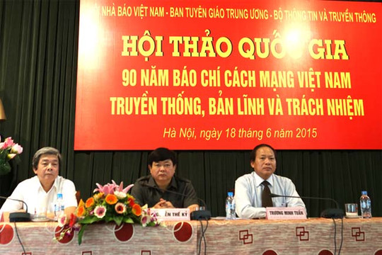  90 năm Báo chí Cách mạng Việt Nam: Truyền thống, bản lĩnh và trách nhiệm 