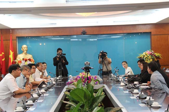  Bộ TT&TT tiếp đoàn báo chí ASEAN 