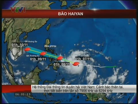  Công điện khẩn về việc chủ động đối phó với siêu bão Haiyan 
