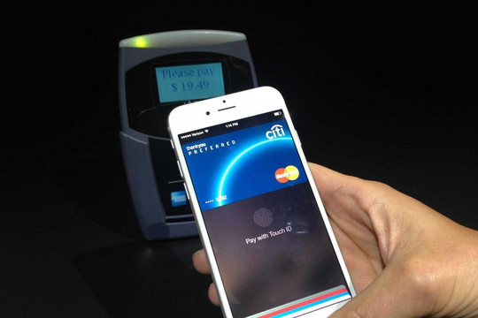  Dịch vụ thanh toán qua di động của Apple sử dụng công nghệ NFC 