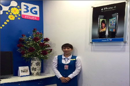  Giao dịch viên Lê Thị Thanh Đào – Người mang niềm vui và sự hài lòng cho khách hàng. 