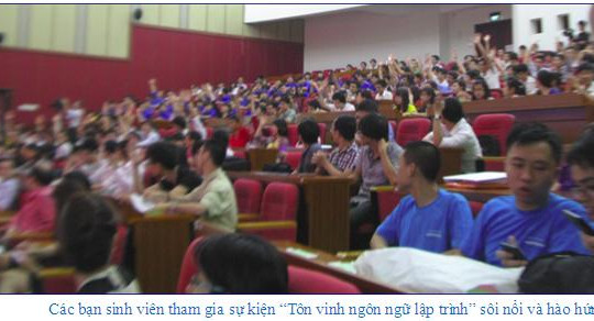  “Ngày hội giao lưu sinh viên” và sự kiện “Tôn vinh ngôn ngữ lập trình” tại Việt Nam 