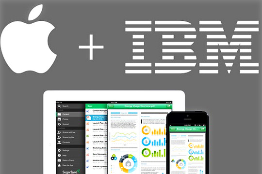  Apple bắt tay với IBM khai thác dữ liệu lớn trên hệ điều hành iOS 