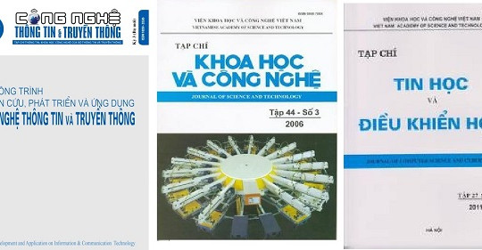  Các Tạp chí khoa học trong lĩnh vực CNTT&TT ở Việt Nam hiện nay 