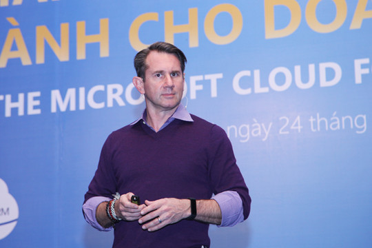  Microsoft thực hiện chiến lược ưu tiên di động, ưu tiên đám mây tại Việt Nam 