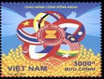  Phát hành bộ tem đặc biệt “Cộng đồng ASEAN” 