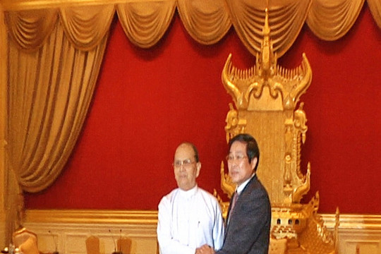  Tổng thống Myanmar tiếp Bộ trưởng Bộ Thông tin và Truyền thông 