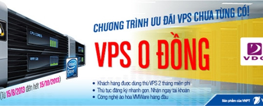  VDC – Miễn phí dùng thử dịch vụ máy chủ ảo VPS cấu hình cao 