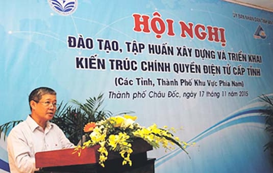  Tập huấn xây dựng và triển khai kiến trúc chính quyền điện tử cấp tỉnh khu vực phía Nam 