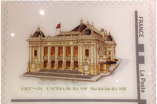  Pháp phát hành bộ tem giới thiệu về hình ảnh Việt Nam 
