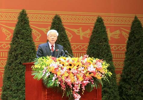 Phát biểu của Tổng Bí thư Nguyễn Phú Trọng tại lễ ra mắt Ban Chấp hành Trung ương Đảng khóa XII 