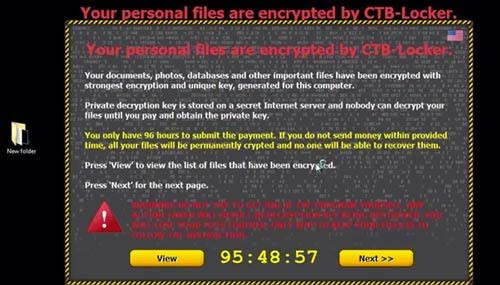  Đà Nẵng cảnh báo virus Ransomware mã hoá tài liệu máy tính 