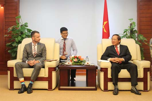  Bộ trưởng Trương Minh Tuấn tiếp Phó Đại sứ Australia tại Việt Nam 