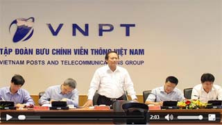  Bộ trưởng Trương Minh Tuấn làm việc với Tập đoàn VNPT 