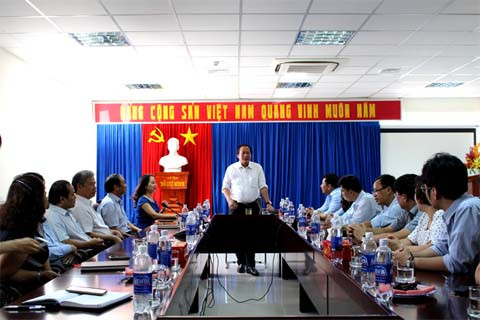 Bộ trưởng Trương Minh Tuấn thăm và làm việc với các đơn vị thuộc Bộ tại TP. Đà Nẵng 