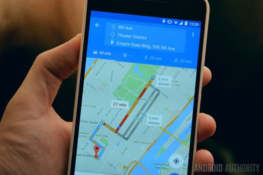  Google Maps cho Android bổ sung chỉ dẫn cho nhiều điểm đến 