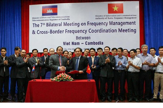  Cuộc họp phối hợp tần số biên giới Việt Nam - Campuchia lần thứ 7 