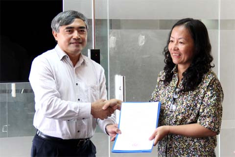  Giao nhiệm vụ Phó Vụ trưởng phụ trách Vụ Bưu chính cho bà Nguyễn Vũ Hồng Thanh 