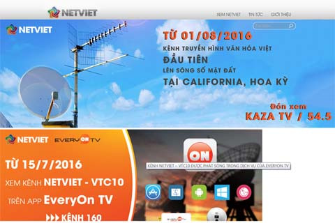  Kênh truyền hình Việt Nam đầu tiên phát sóng tại Ca-li-pho-ni-a (Mỹ) 
