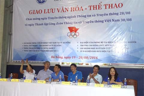  Các đơn vị thuộc Bộ tại TP.Đà Nẵng tổ chức Hội thao chào mừng Ngày truyền thống ngành TT&TT 