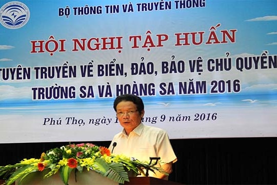  Tập huấn tuyên truyền biển, đảo, bảo vệ chủ quyền Trường Sa và Hoàng Sa cho khu vực Trung du và miền núi phía Bắc 