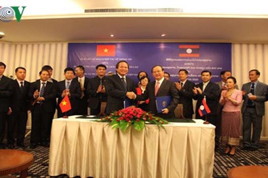  Bộ TT&TT ký kết hợp tác với Bộ Văn hóa – Thông tin và Du lịch Lào 